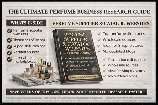 Perfume Supplier Websites